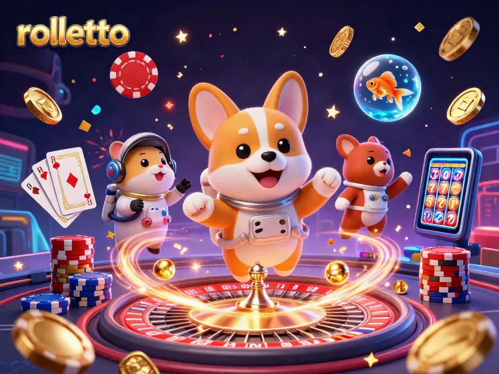 Engage with rolletto at this vibrant space casino, featuring unique characters and exciting winning opportunities.