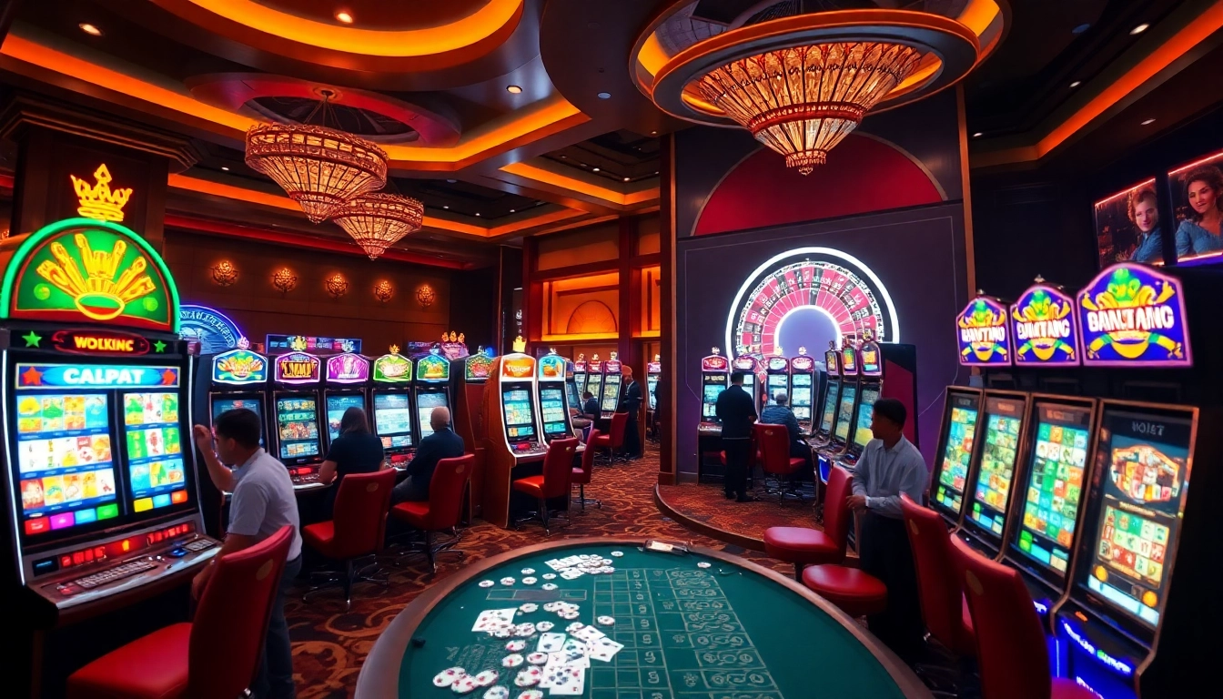Excited players winning big at popular slot machines on https://l567.tech/, capturing the thrill of online gambling.