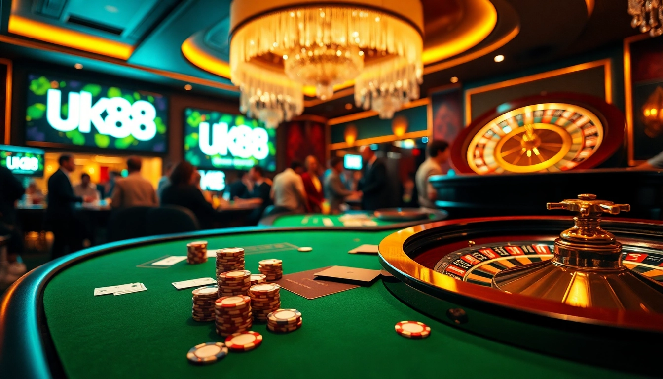 Enjoy thrilling poker action at the prestigious uk88 nhà cái uy tín casino, where excitement awaits!