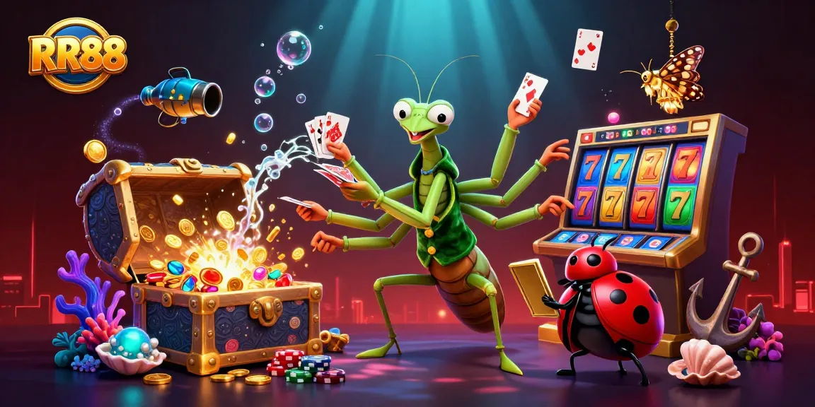 Experience RR88's thrilling gaming with vibrant jackpots and dynamic characters!