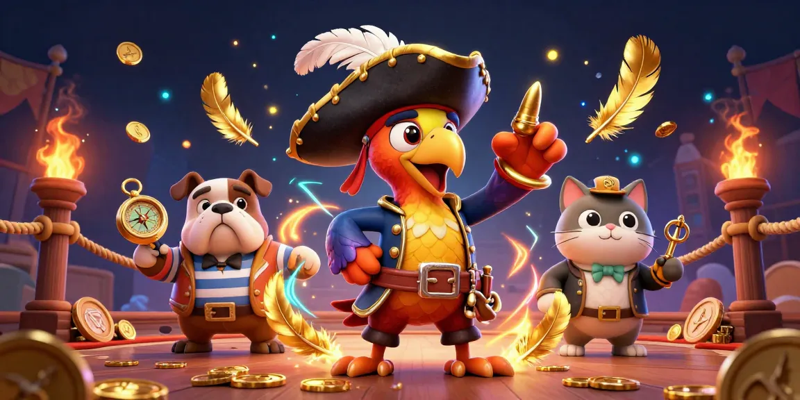 Experience the excitement of a credit card casino with engaging characters and vibrant graphics.